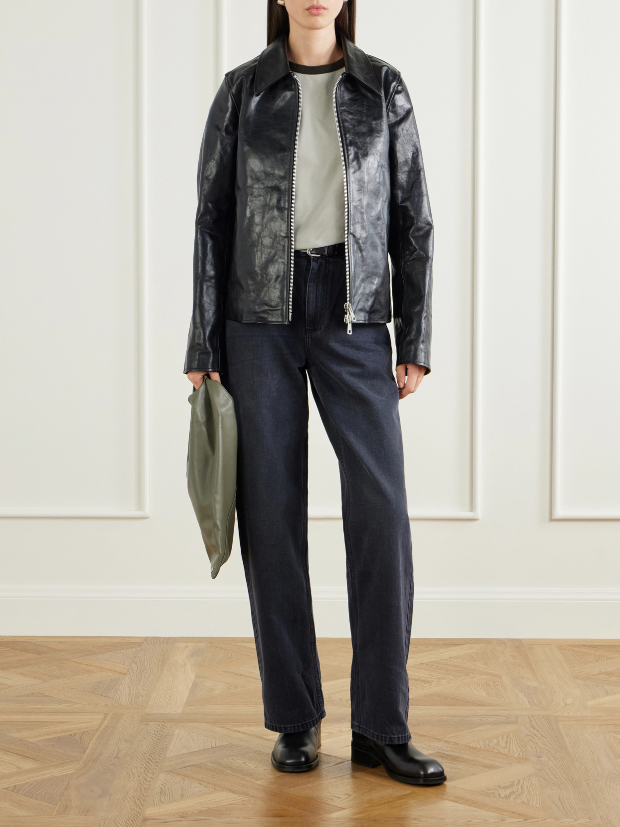 Frequent Organic High-Rise Wide- Leg