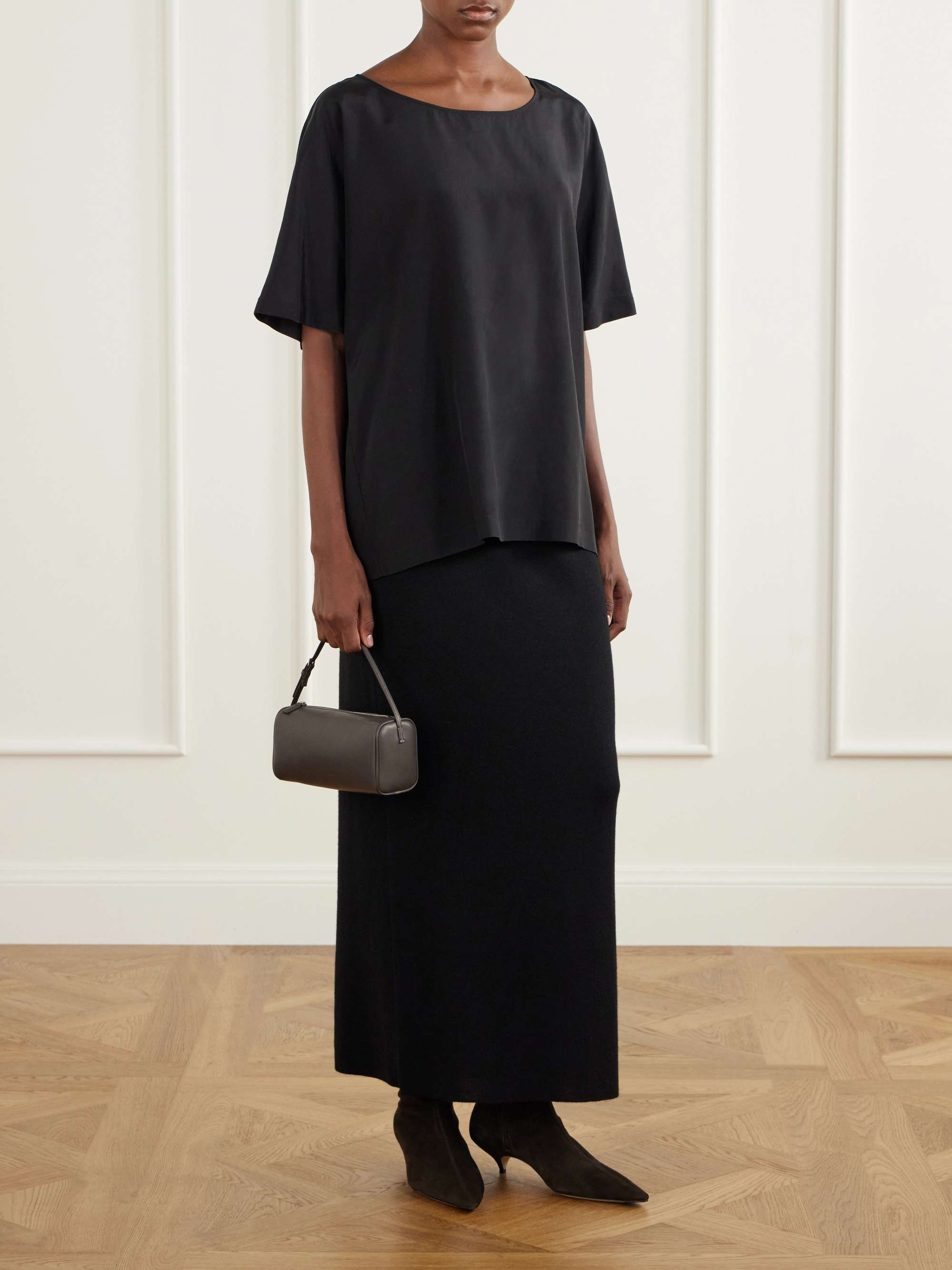THE ROW 90s small leather tote