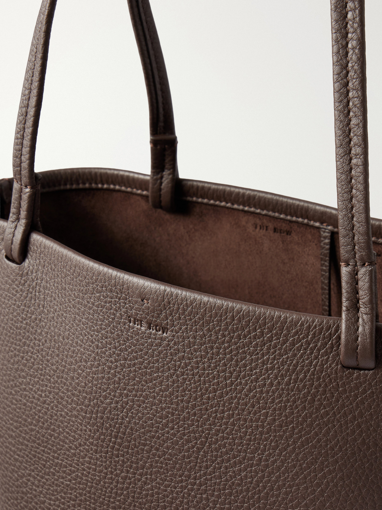 Park Medium Textured-Leather Tote