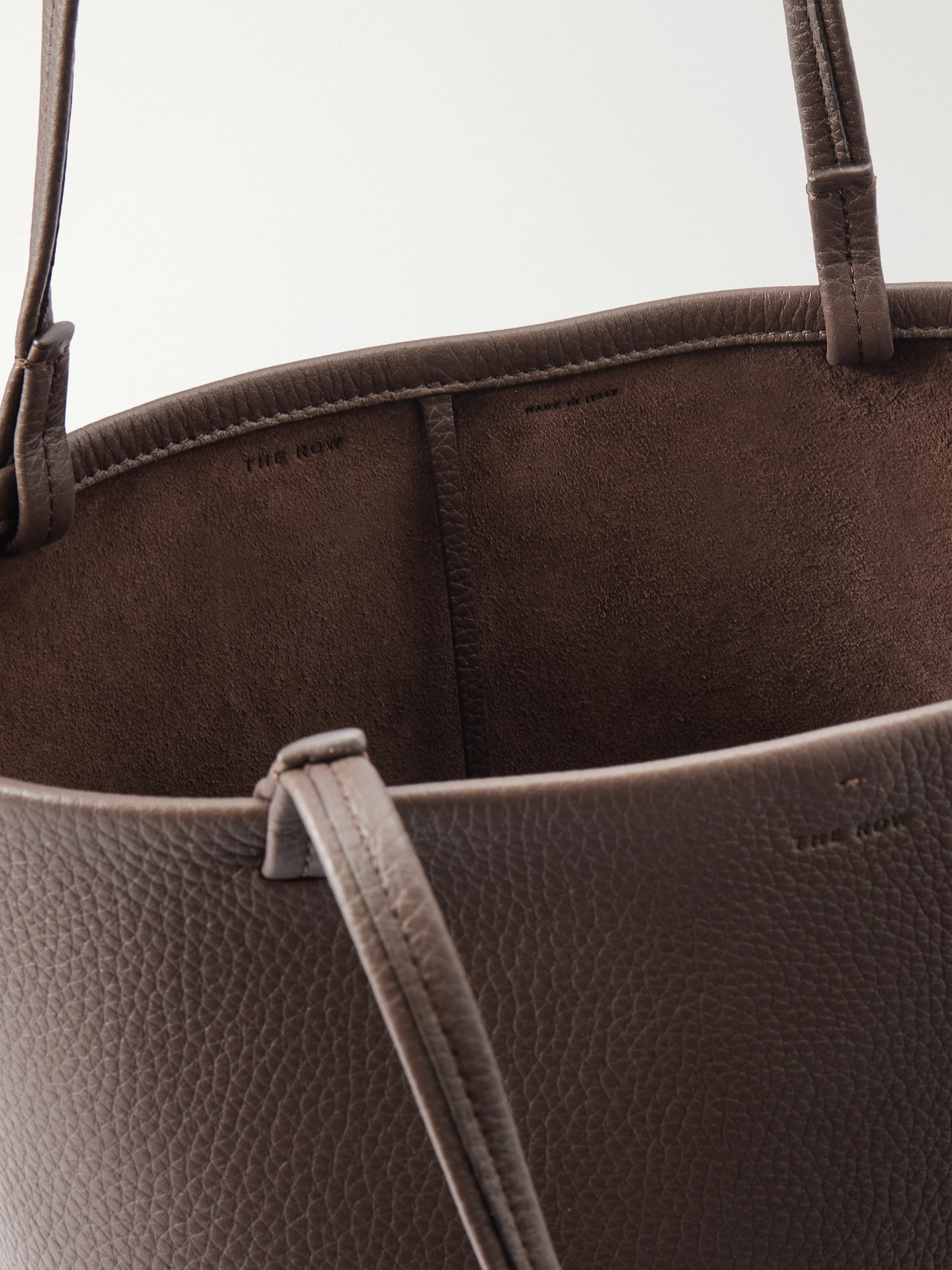 Park Medium Textured-Leather Tote