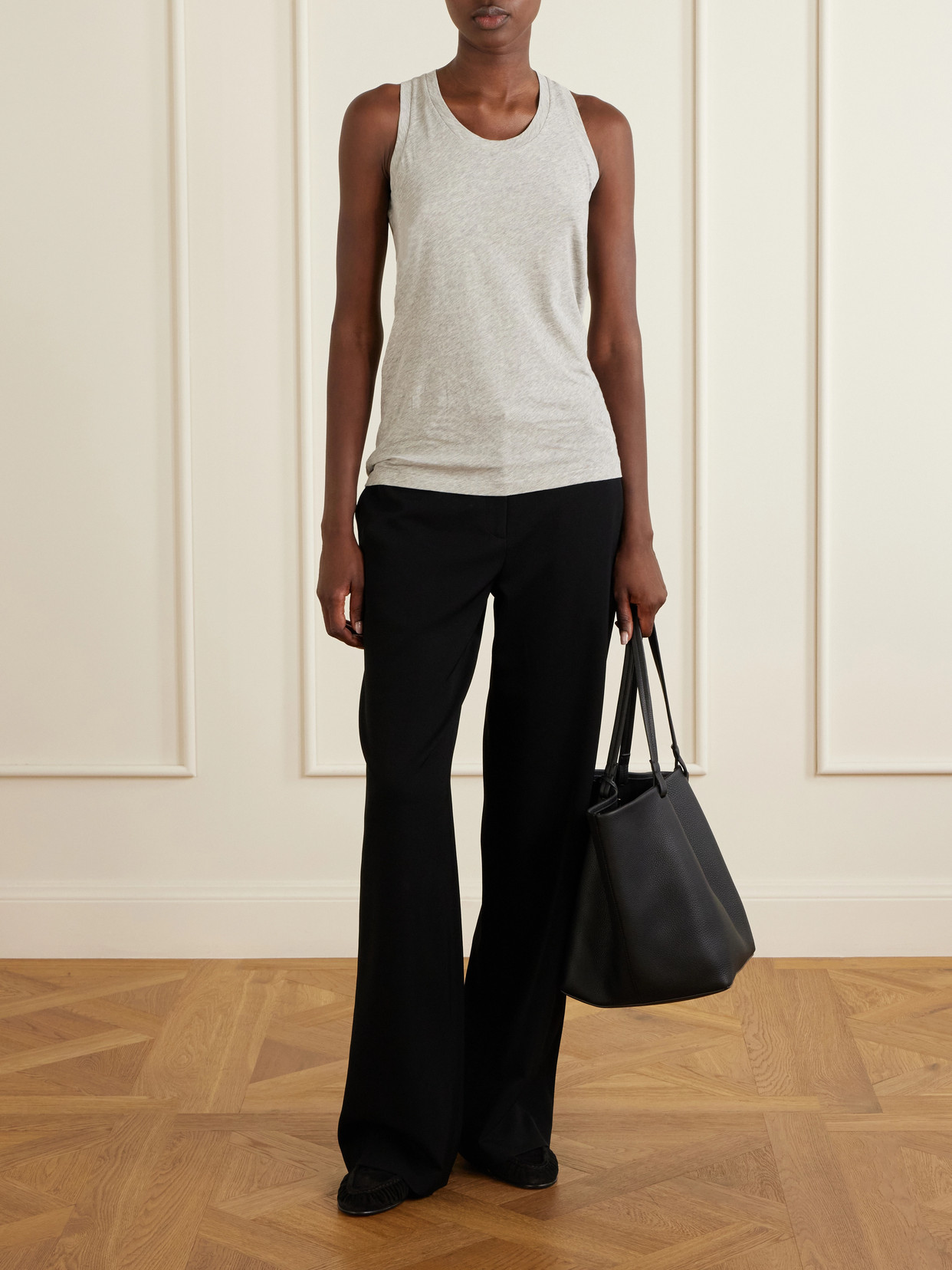 Park 3 Medium Textured-Leather Tote