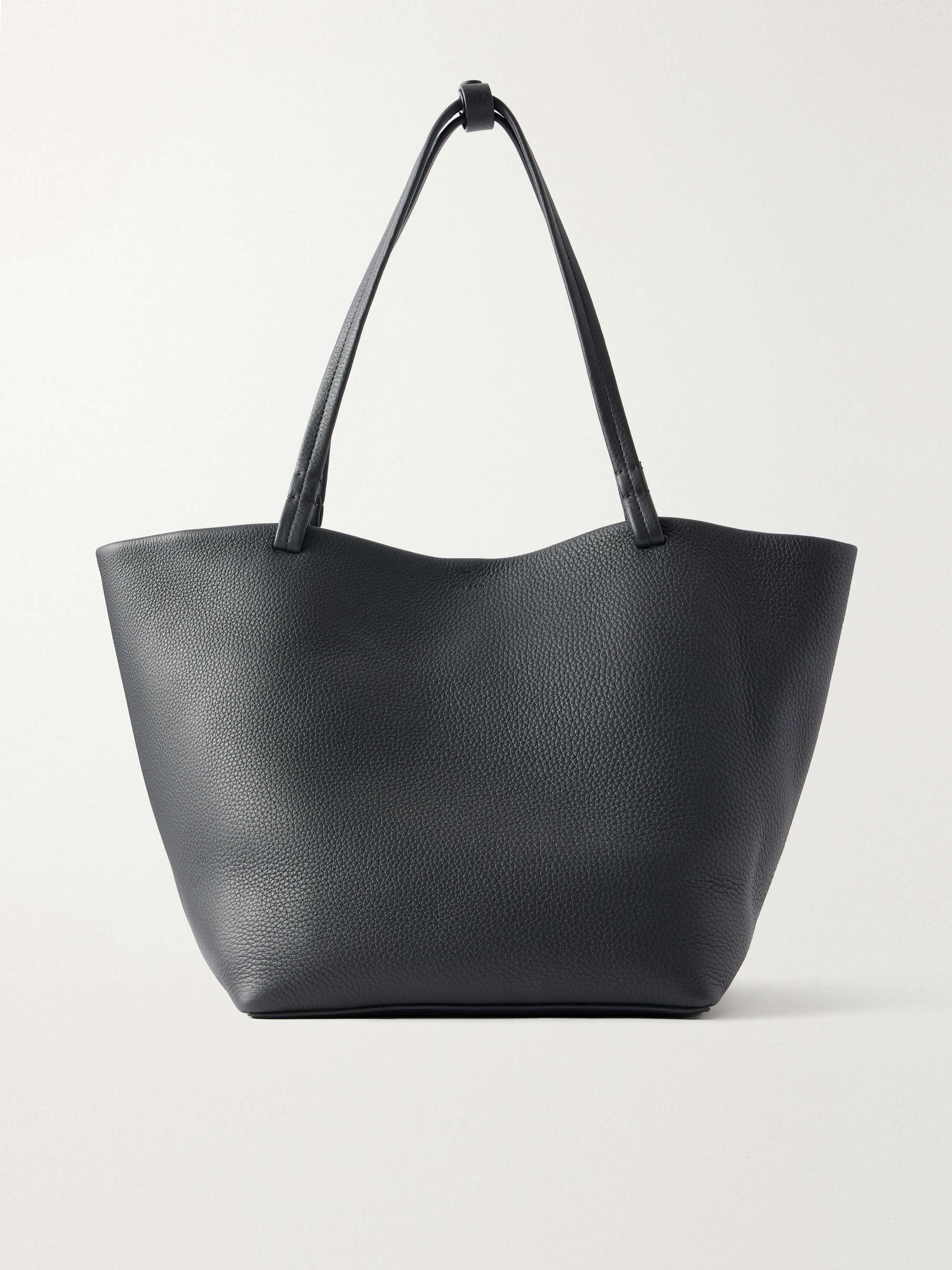 THE ROW Park 3 medium textured-leather tote