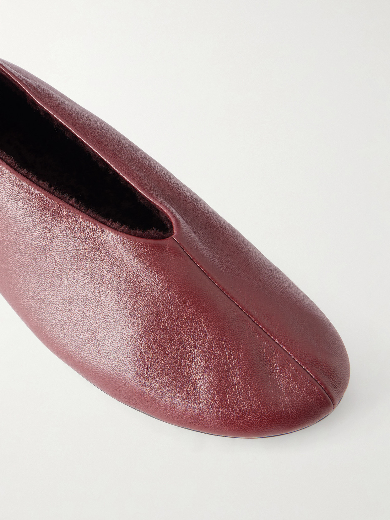 Stella Shearling-Lined Ballet Flats
