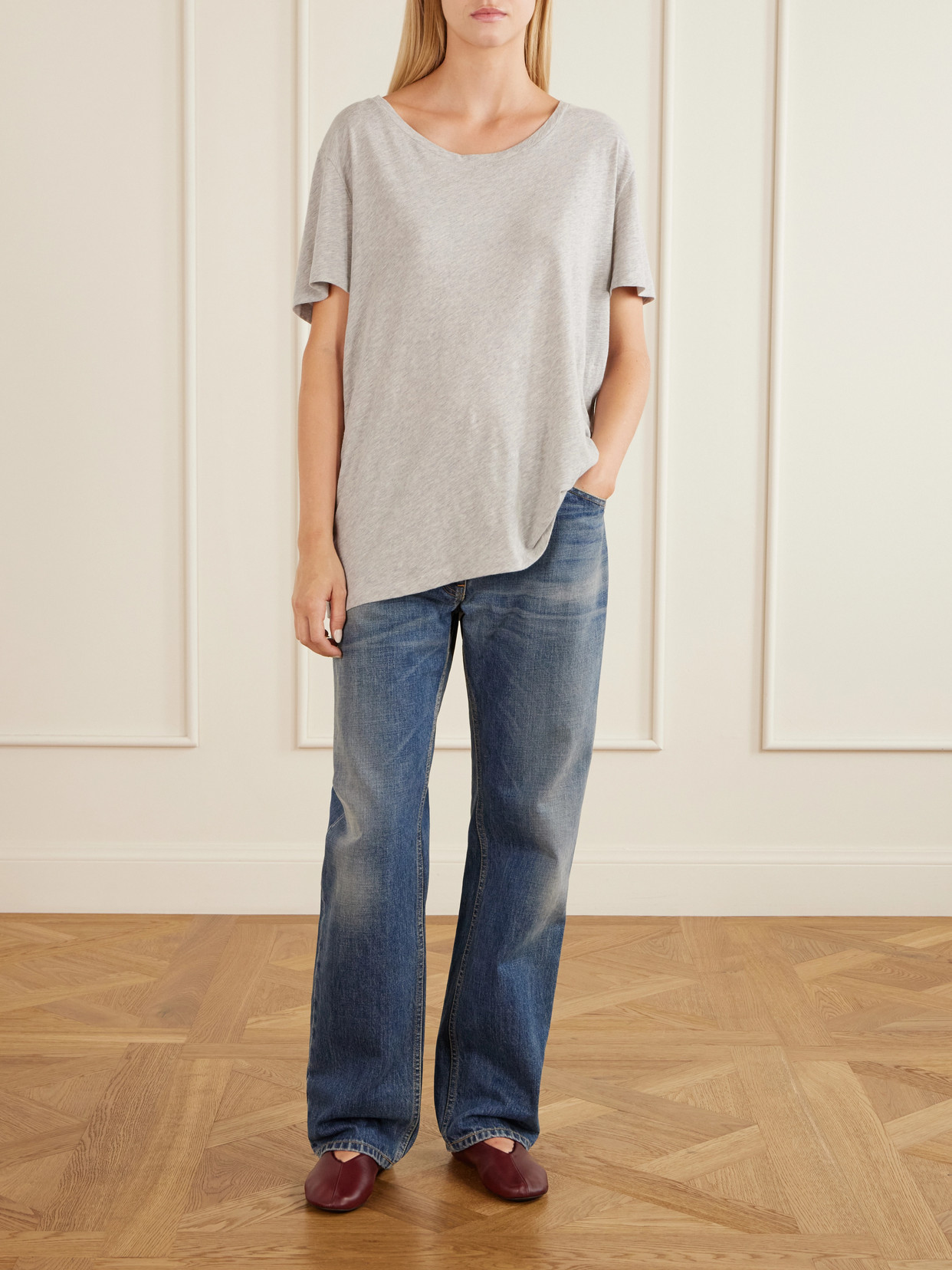 Stella Shearling-Lined Ballet Flats