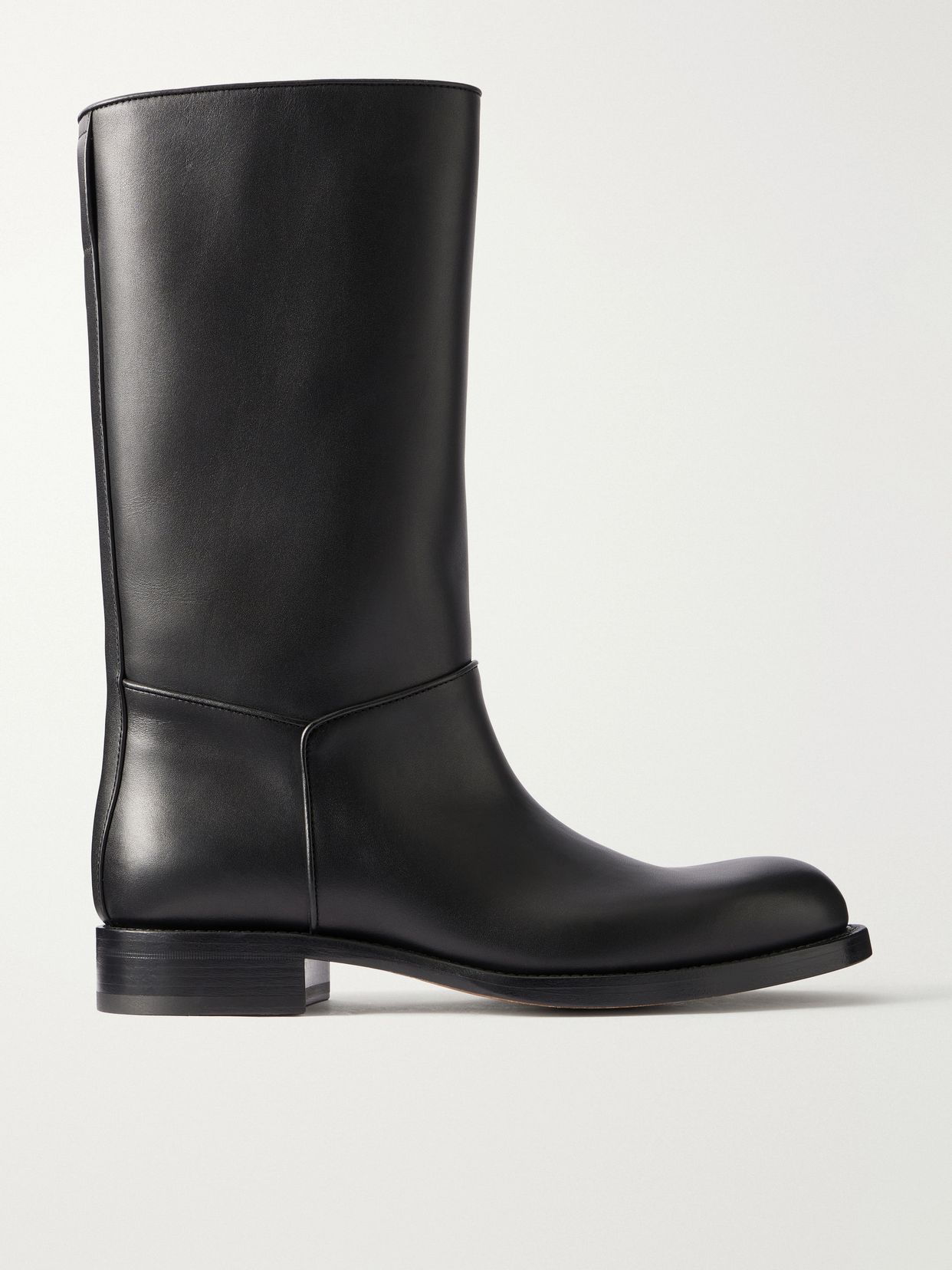 nobilis leather knee boots