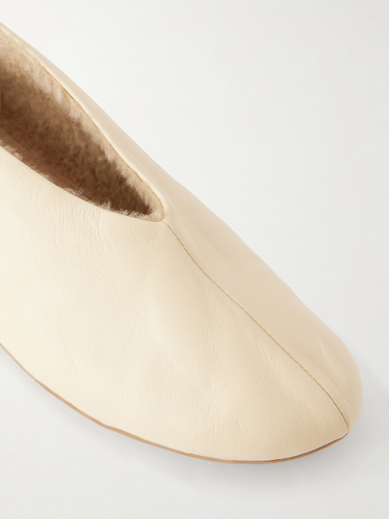 Stella Shearling-Lined Ballet Flats
