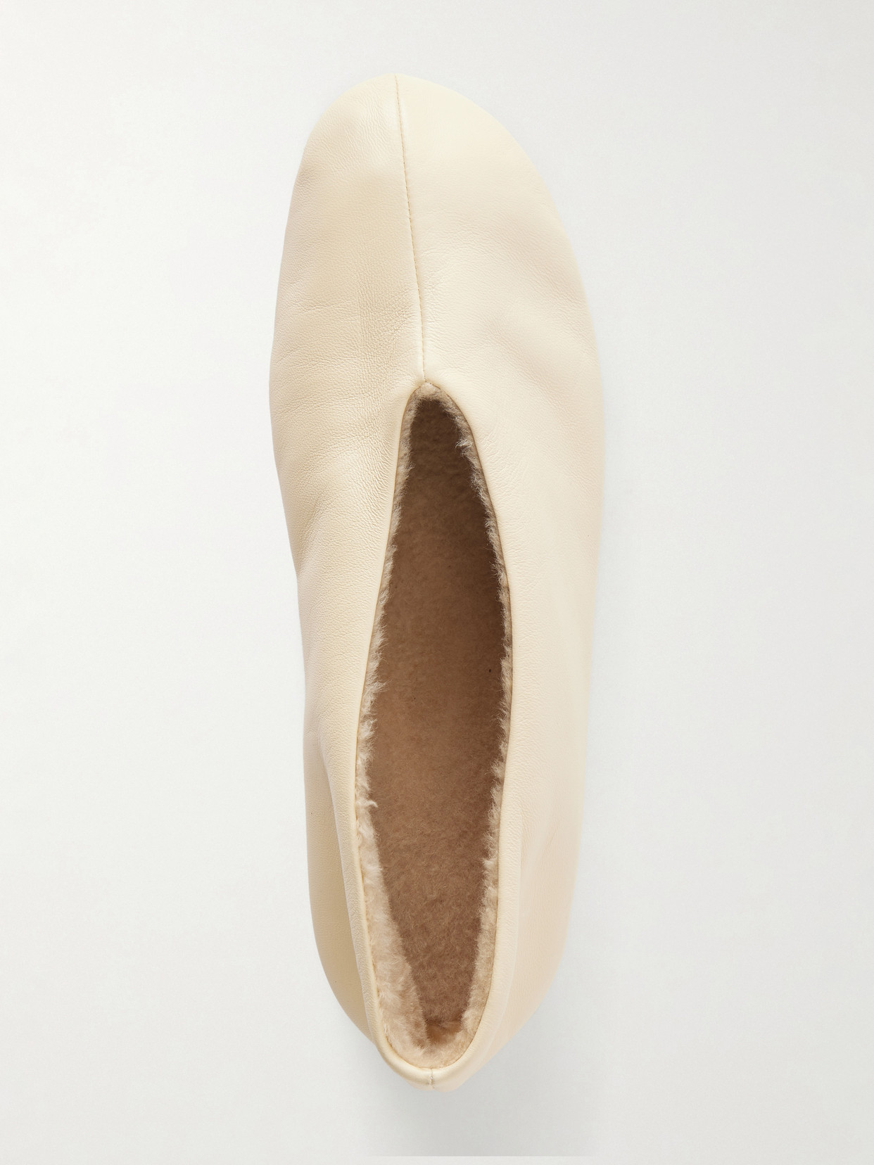 Stella Shearling-Lined Ballet Flats