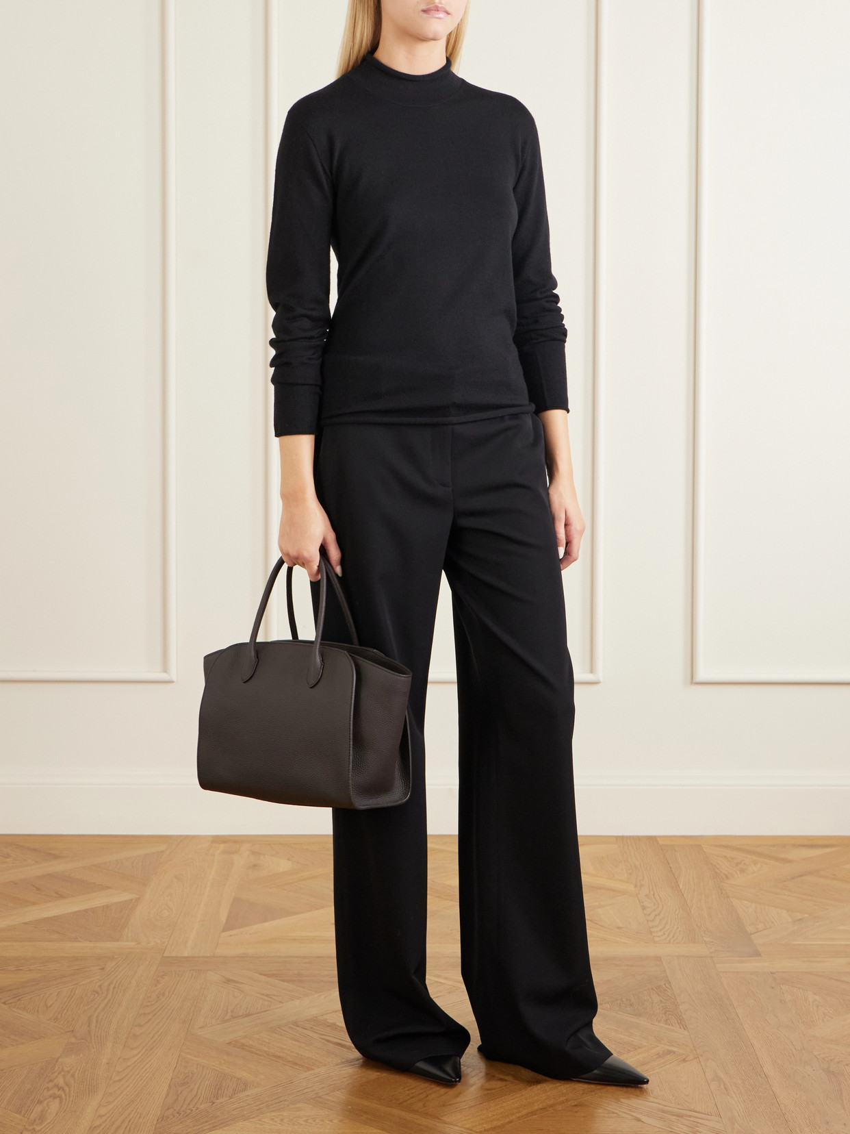 Marlo 12 Leather Tote