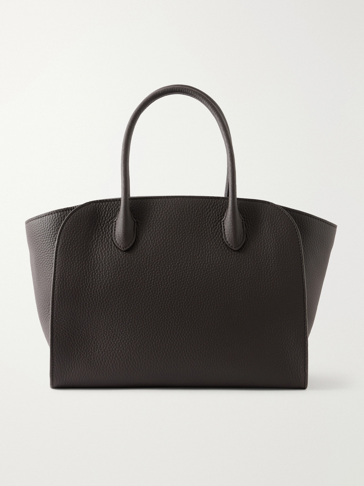 The Row - Marlo 12 Leather Tote - Brown