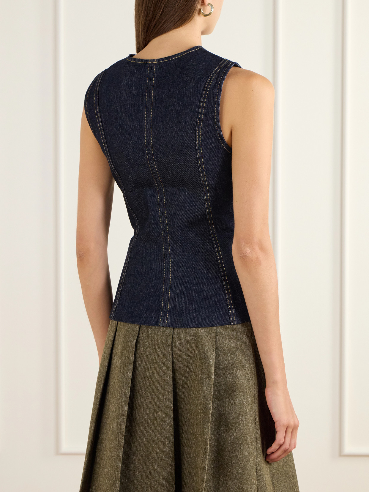 The Form Denim Vest