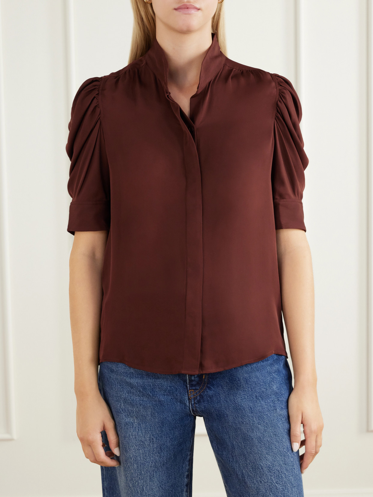 The Gillian Gathered Blouse