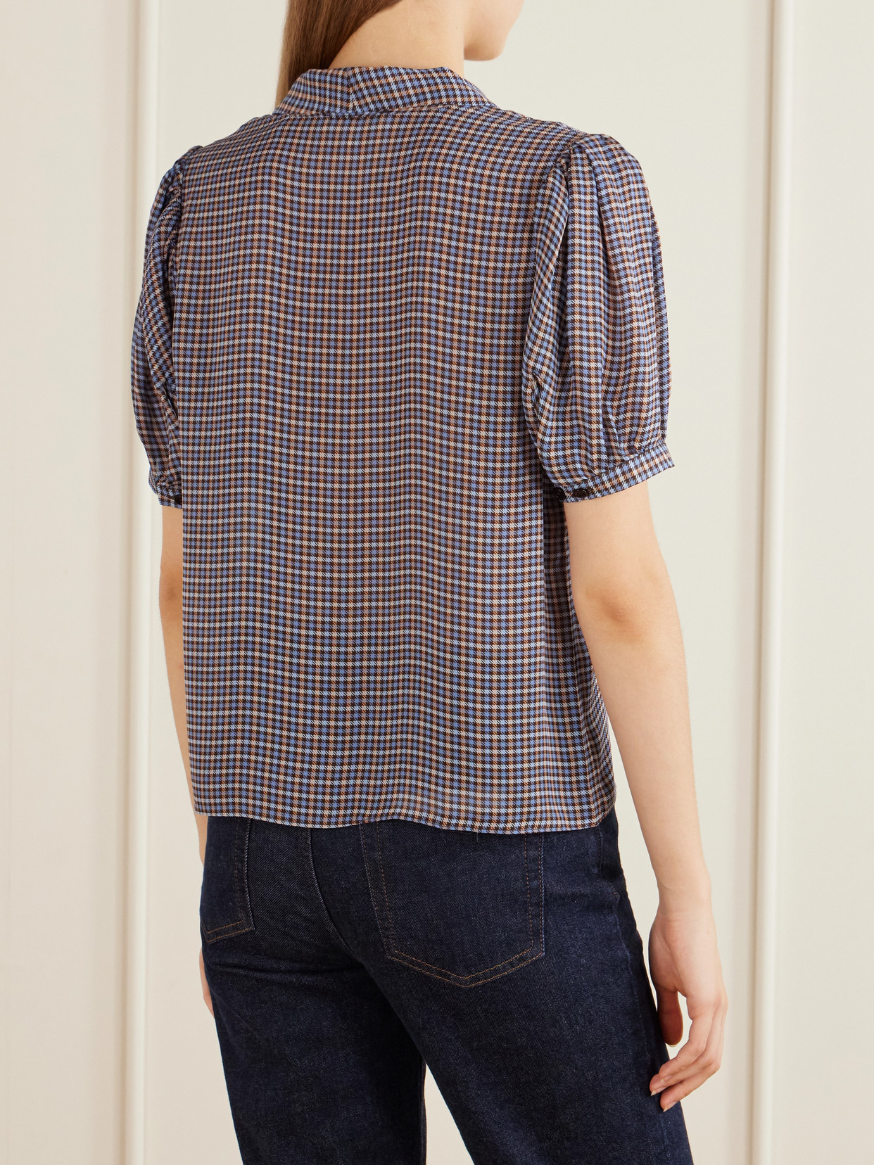 The Sonnet Checked Blouse