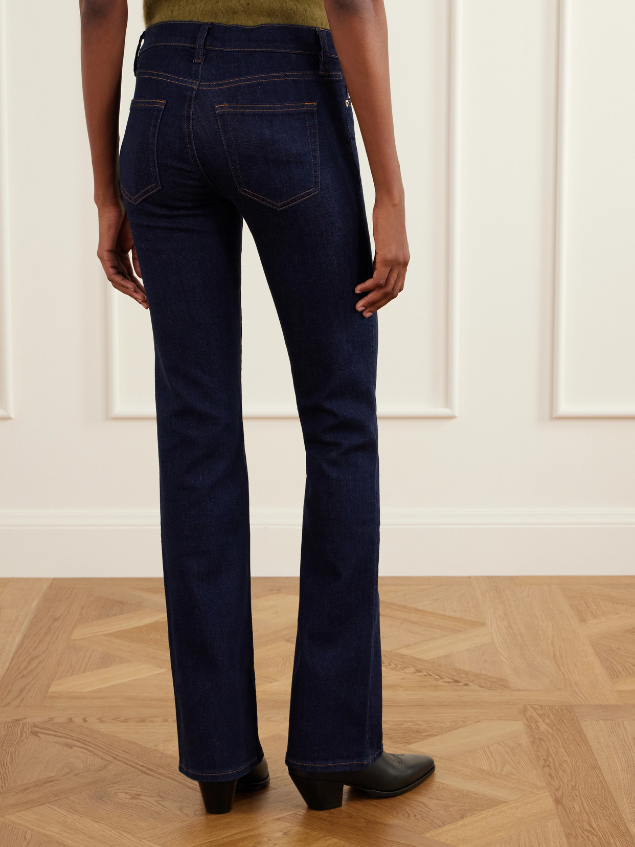 The Rodeo Low-Rise Flared Jeans