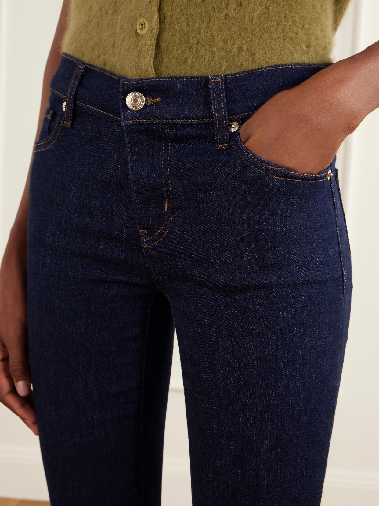 The Rodeo Low-Rise Flared Jeans