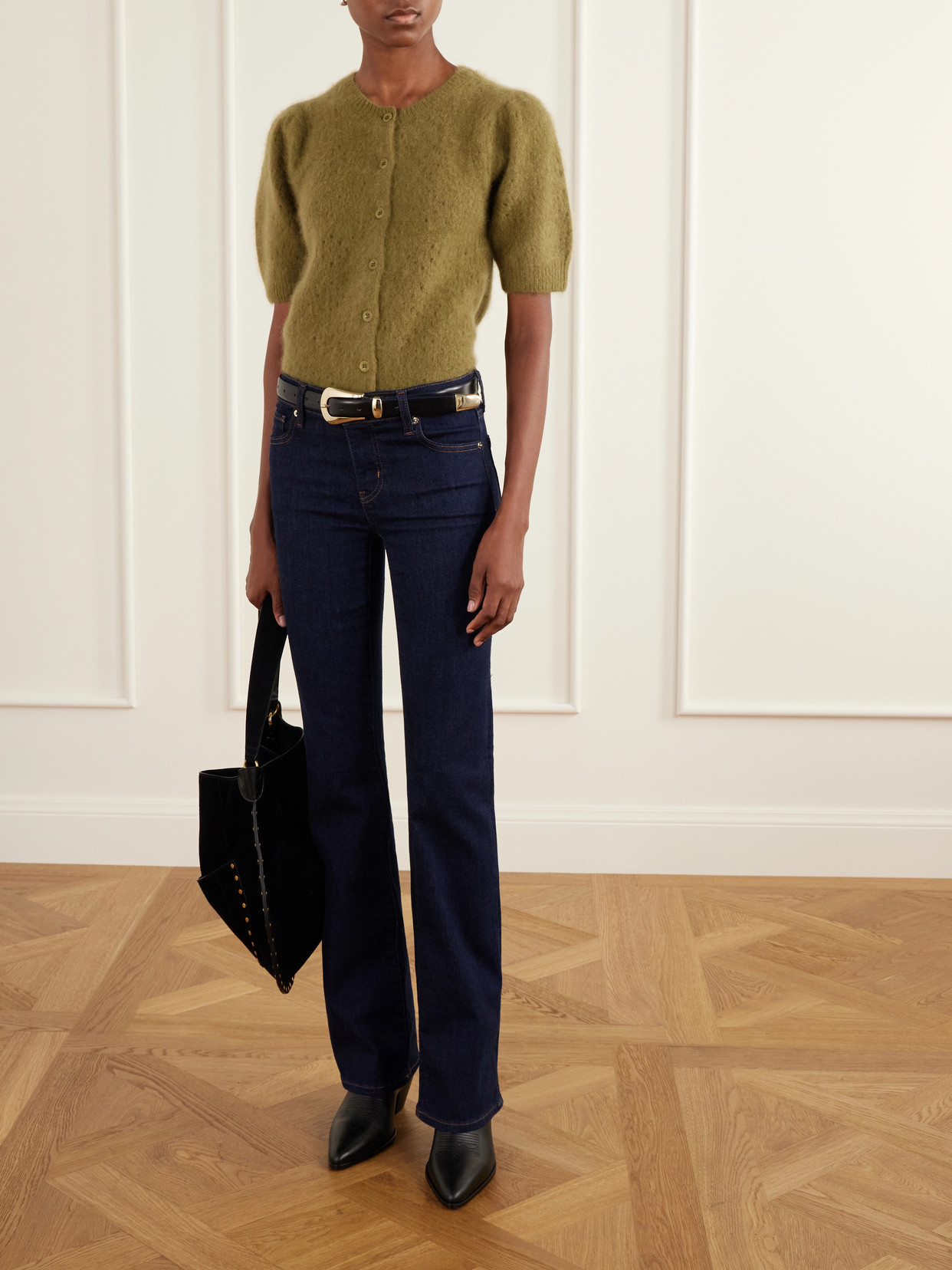 The Rodeo Low-Rise Flared Jeans