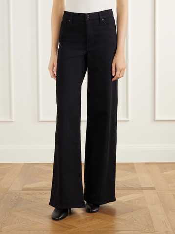 FRAME The Palace high-rise flared stretch jeans