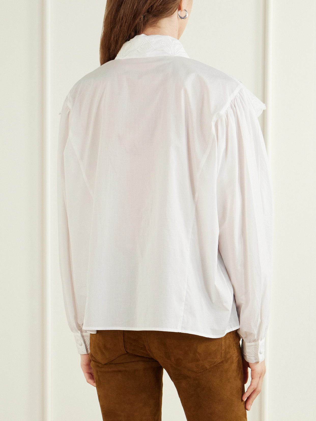 The Equestrian Cotton-Poplin Shirt
