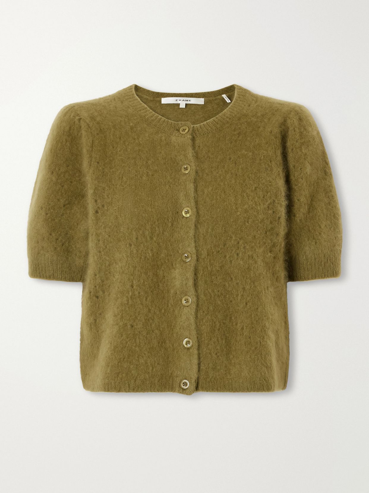 Frame The Airy wool and cashmere-blend cardigan