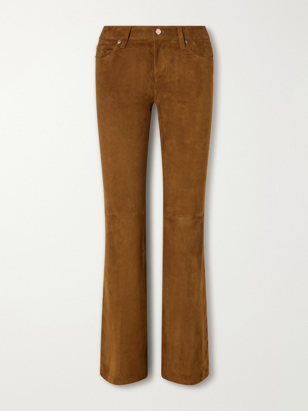The Rodeo suede flared pants