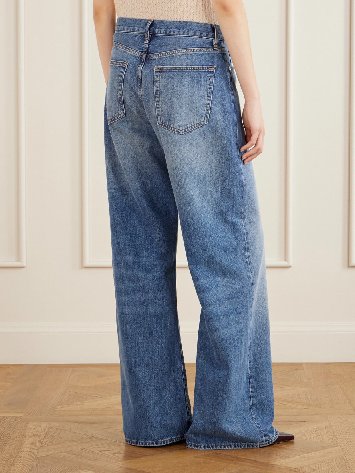 The Off Duty Loose Wide- Leg
