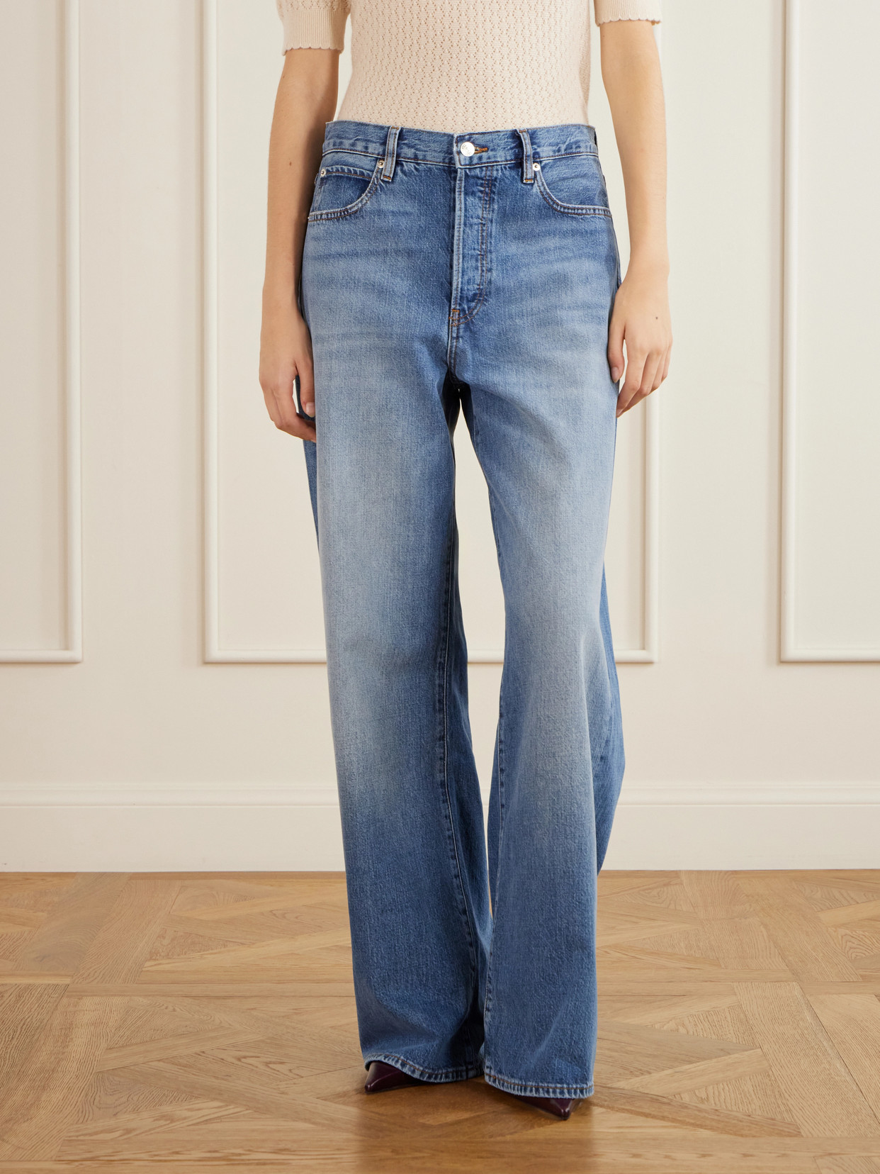 The Off Duty Loose Wide- Leg