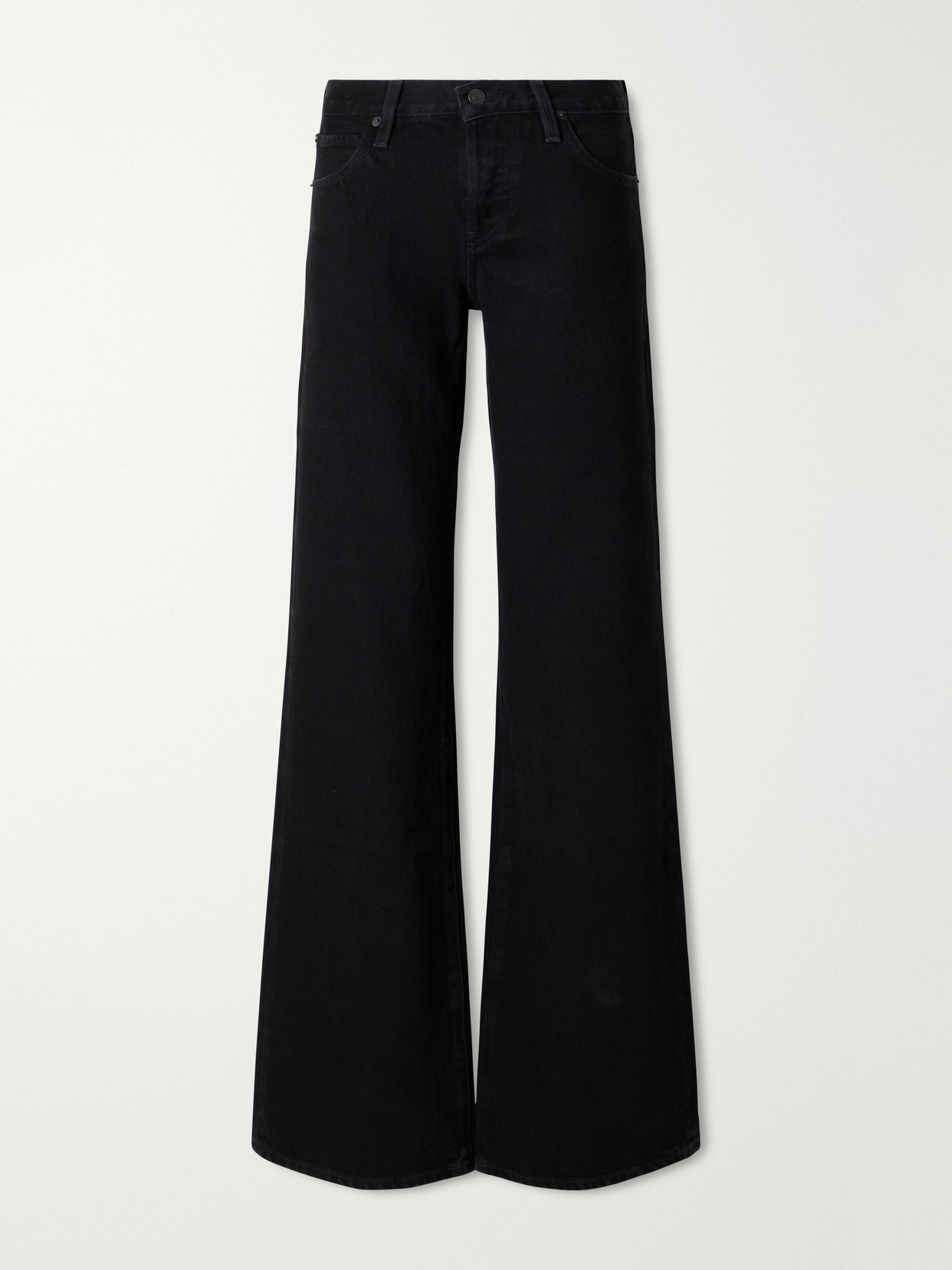 The Gray Low-Rise Wide- Leg