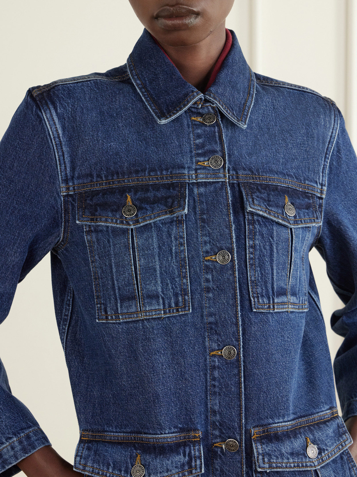 The Denim Utility Denim Jacket