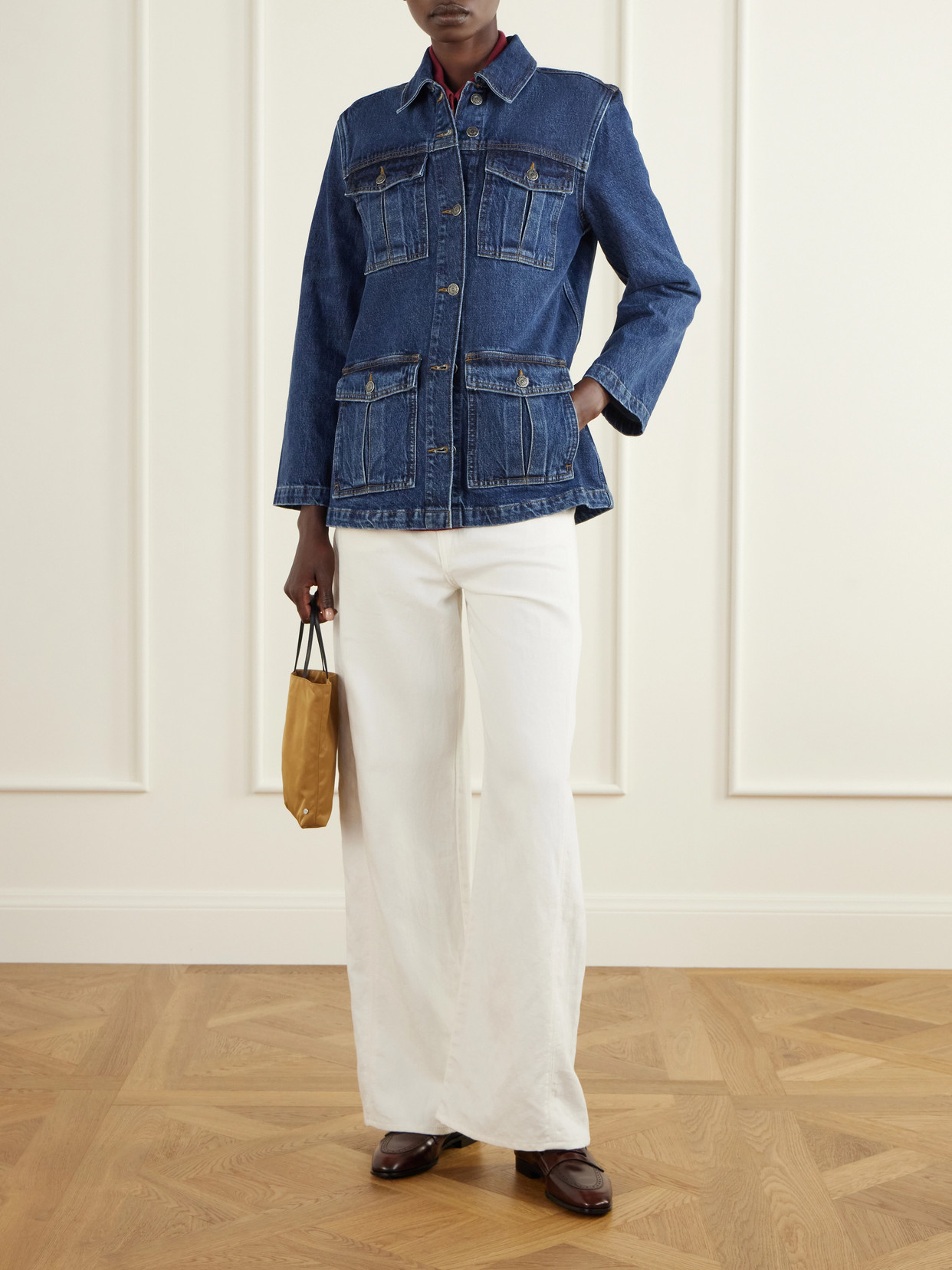The Denim Utility Denim Jacket