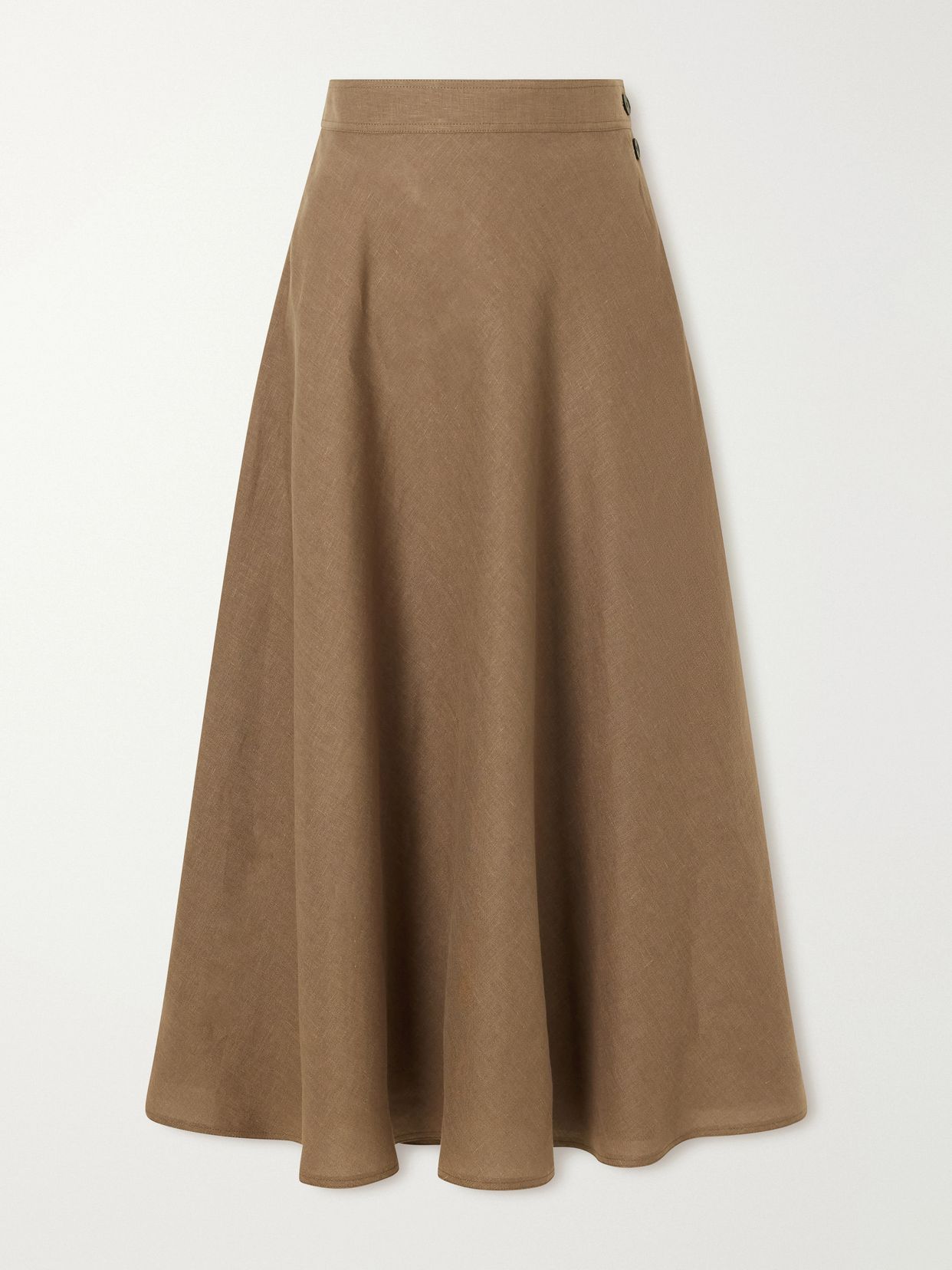 kenzie linen maxi skirt
