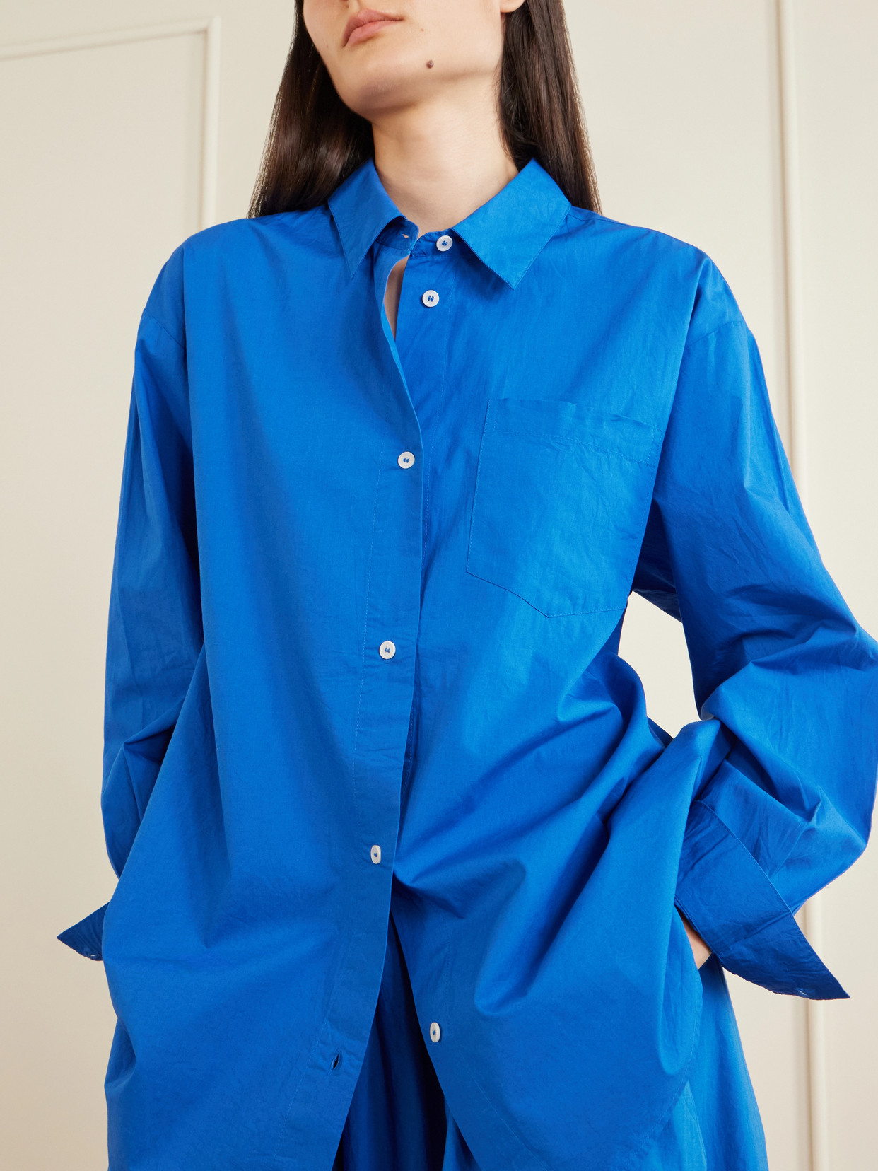 Edgard Organic Cotton-Poplin Shirt