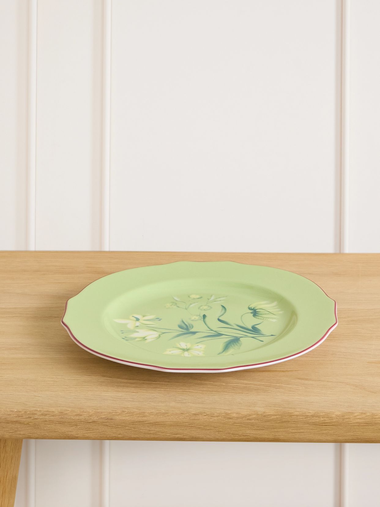 Floreanza porcelain dessert plate