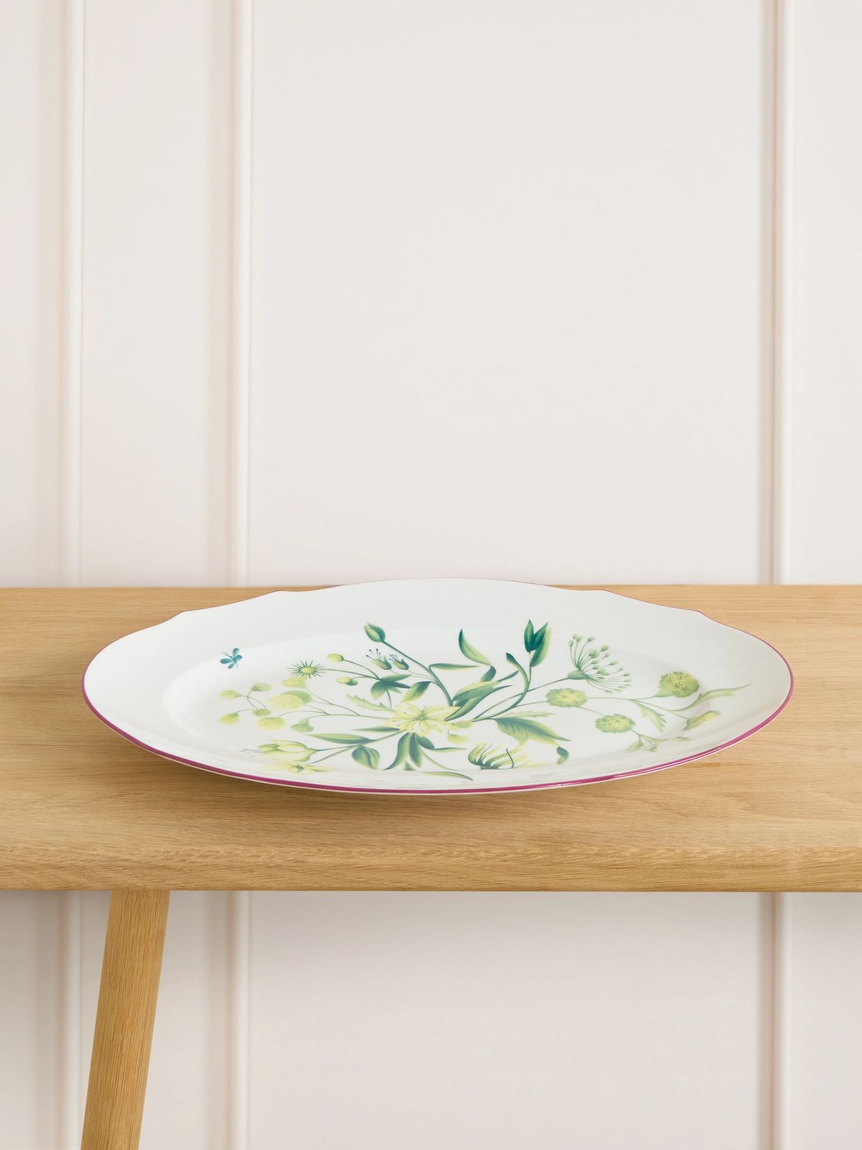 Floreanza porcelain platter