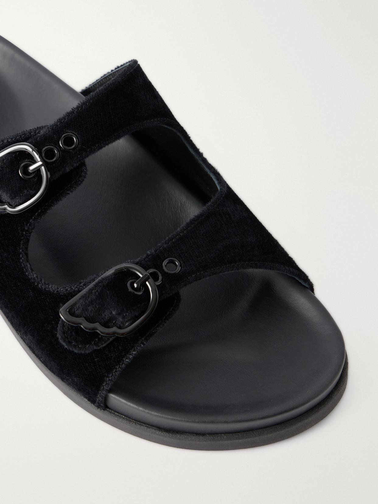 Selestia Velvet Sandals