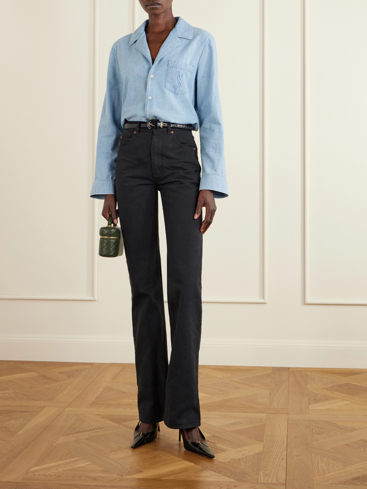 70'S High-Rise Straight-Leg Jeans