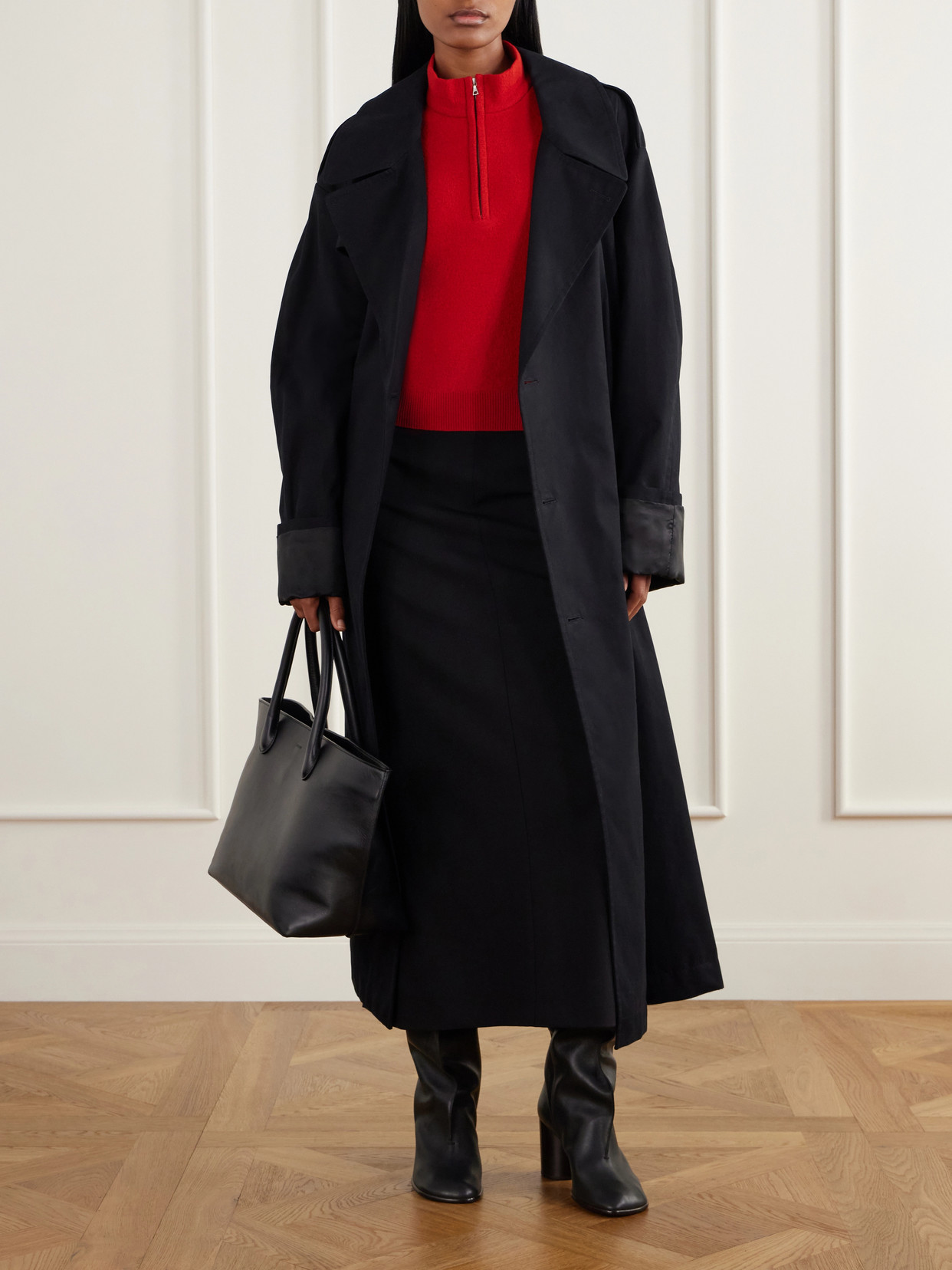 Wool Half-Zip Sweater