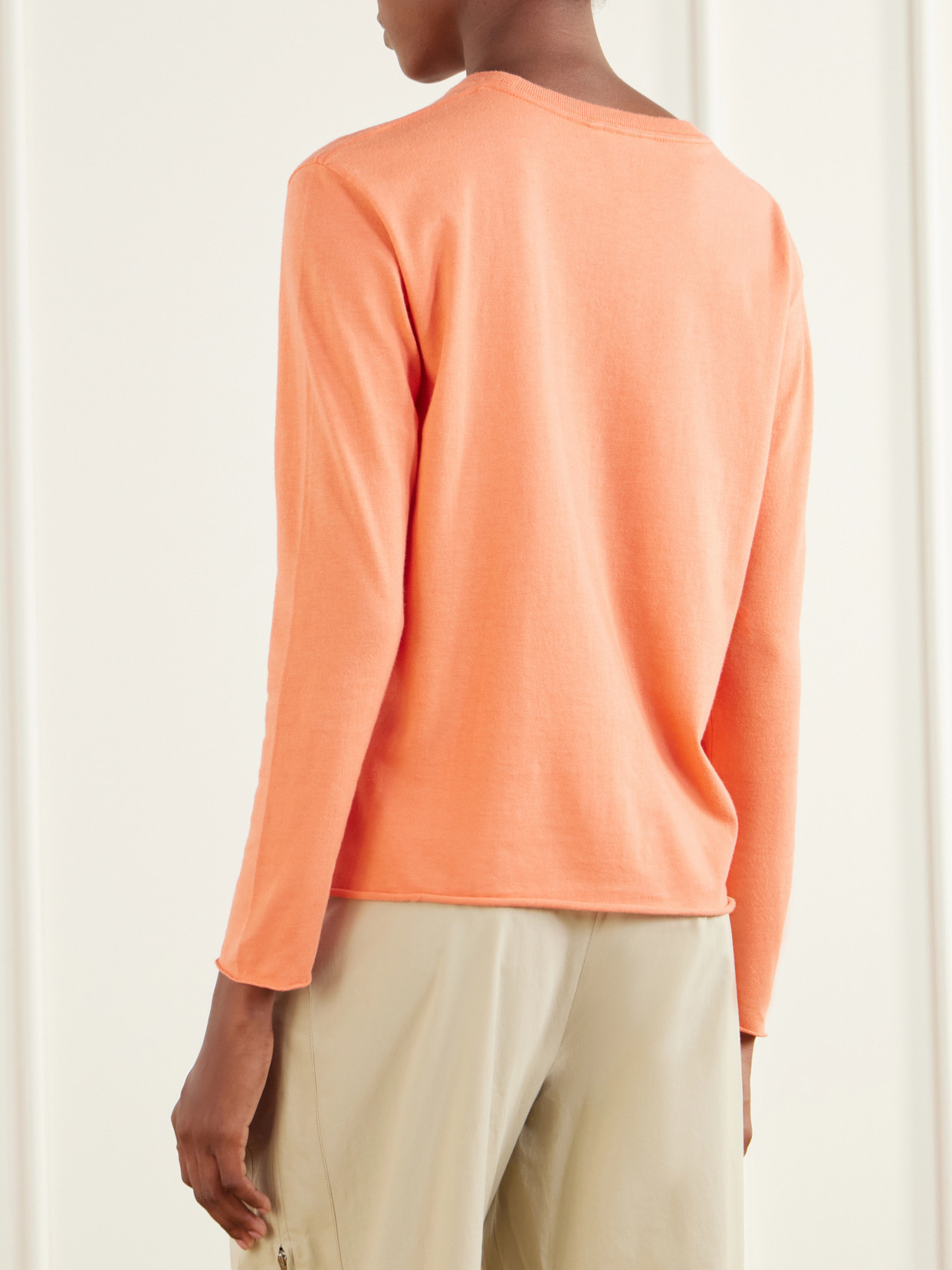 Cotton And Cashmere-Blend T-Shirt