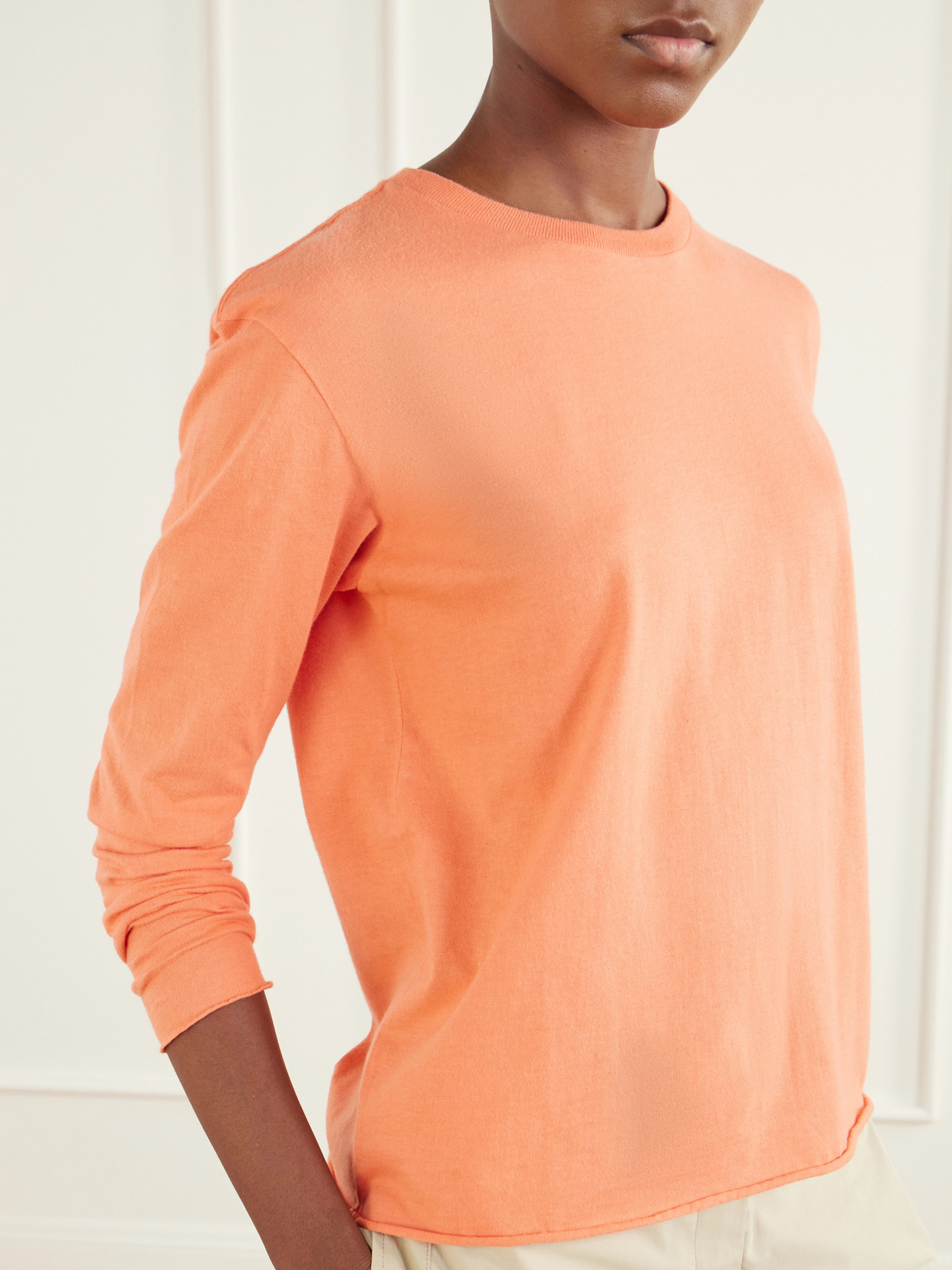 Cotton And Cashmere-Blend T-Shirt