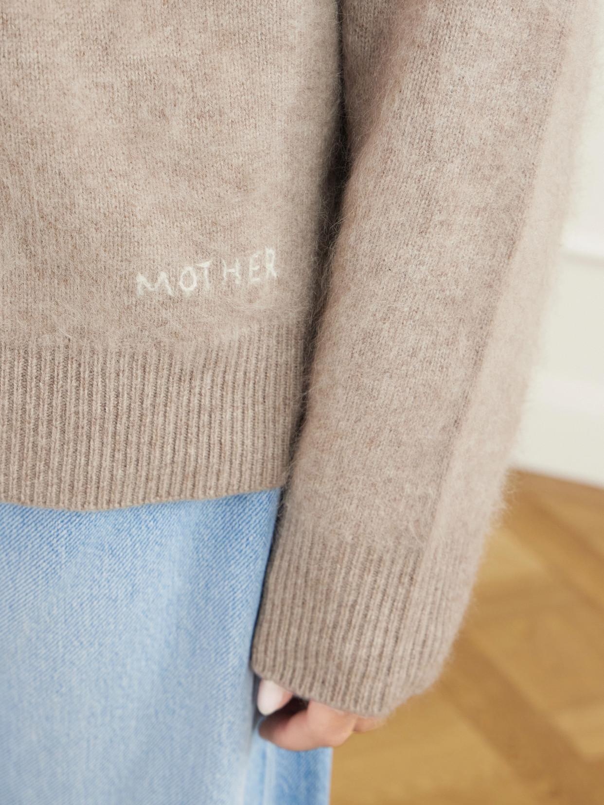 The Biggie Cashmere And Wool-Blend Sweater