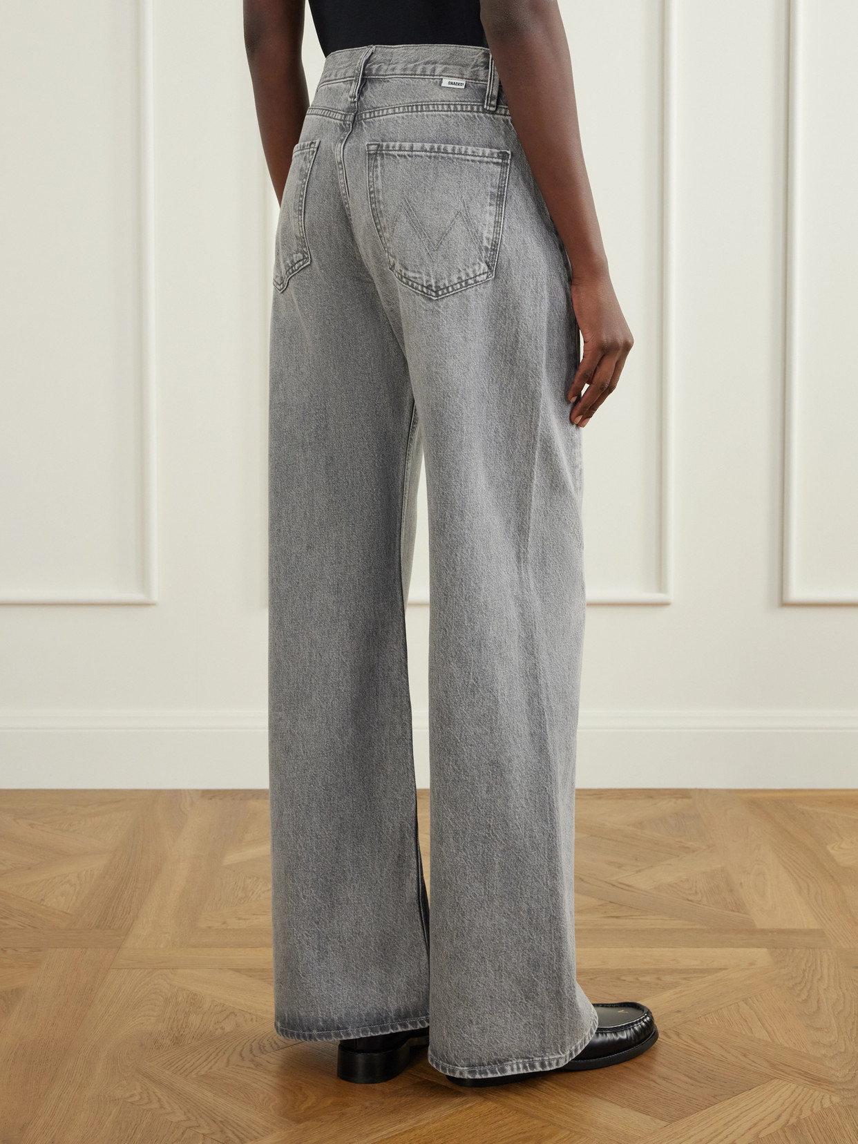 Snacks! The Lemon Twist Sneak High-Rise Wide- Leg
