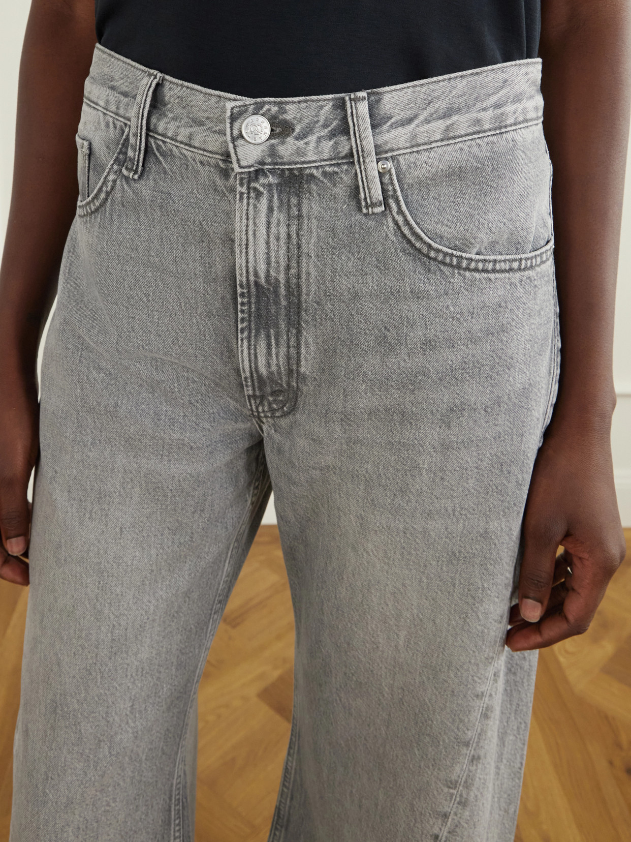Snacks! The Lemon Twist Sneak High-Rise Wide- Leg