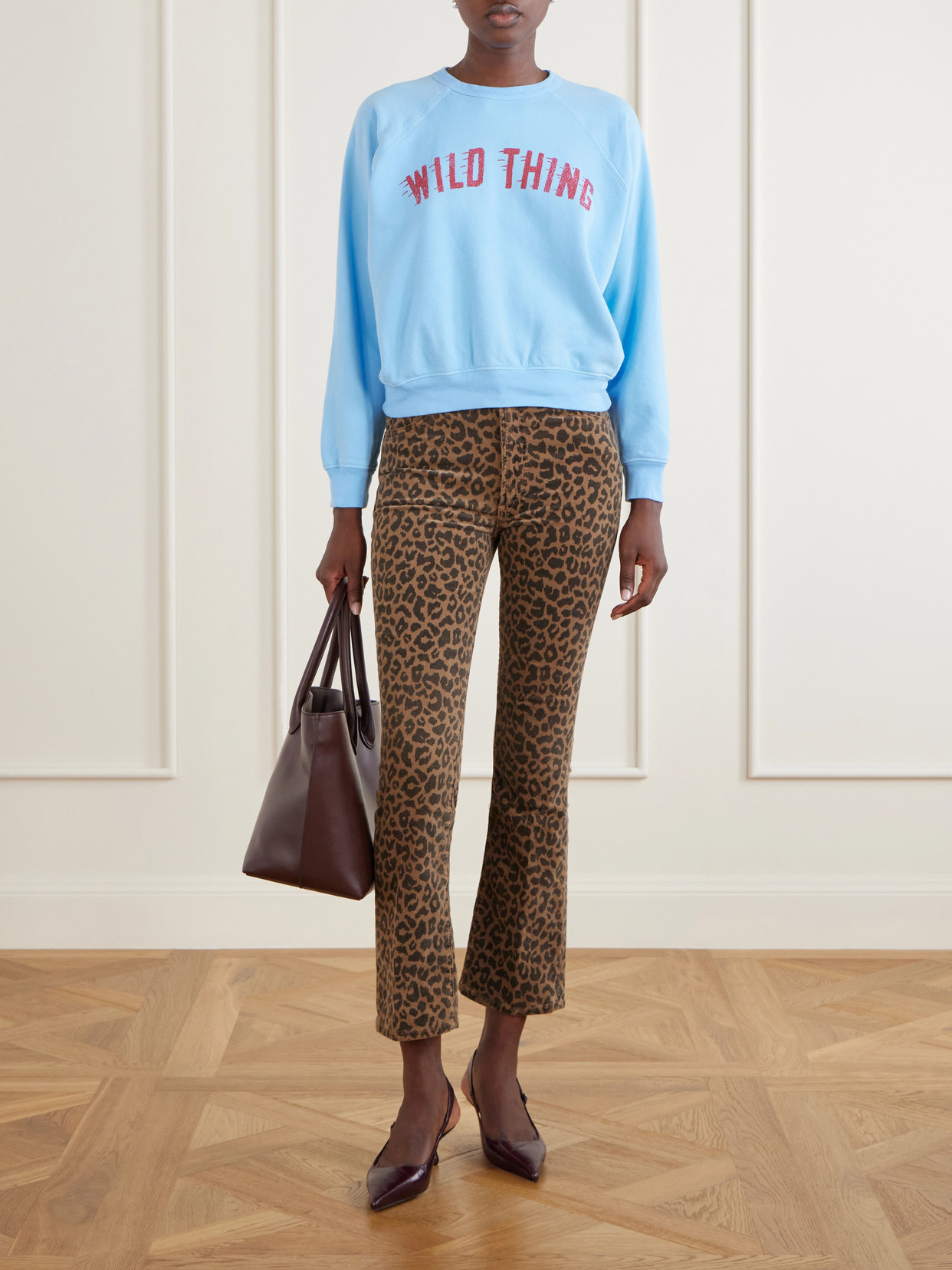 The Concert Printed Cotton-Jersey Sweatshirt