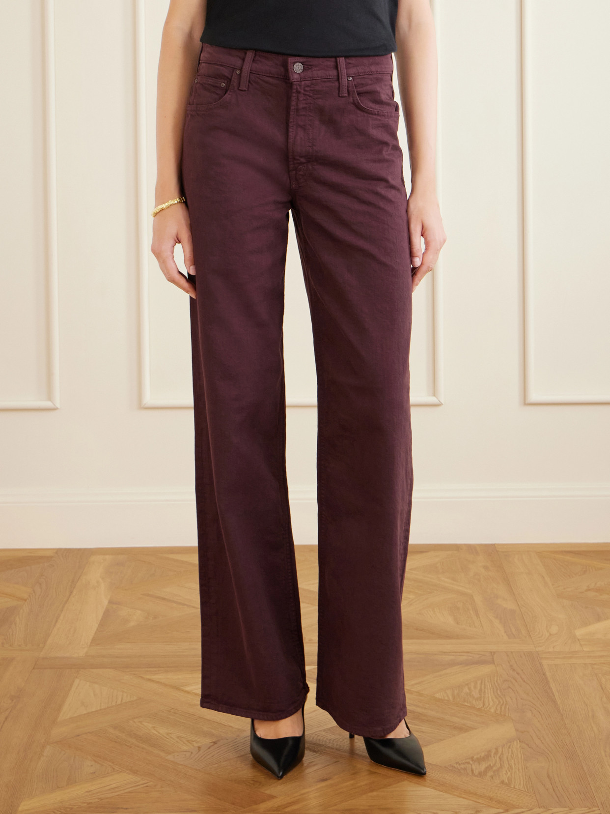 The Rerun High-Rise Wide- Leg
