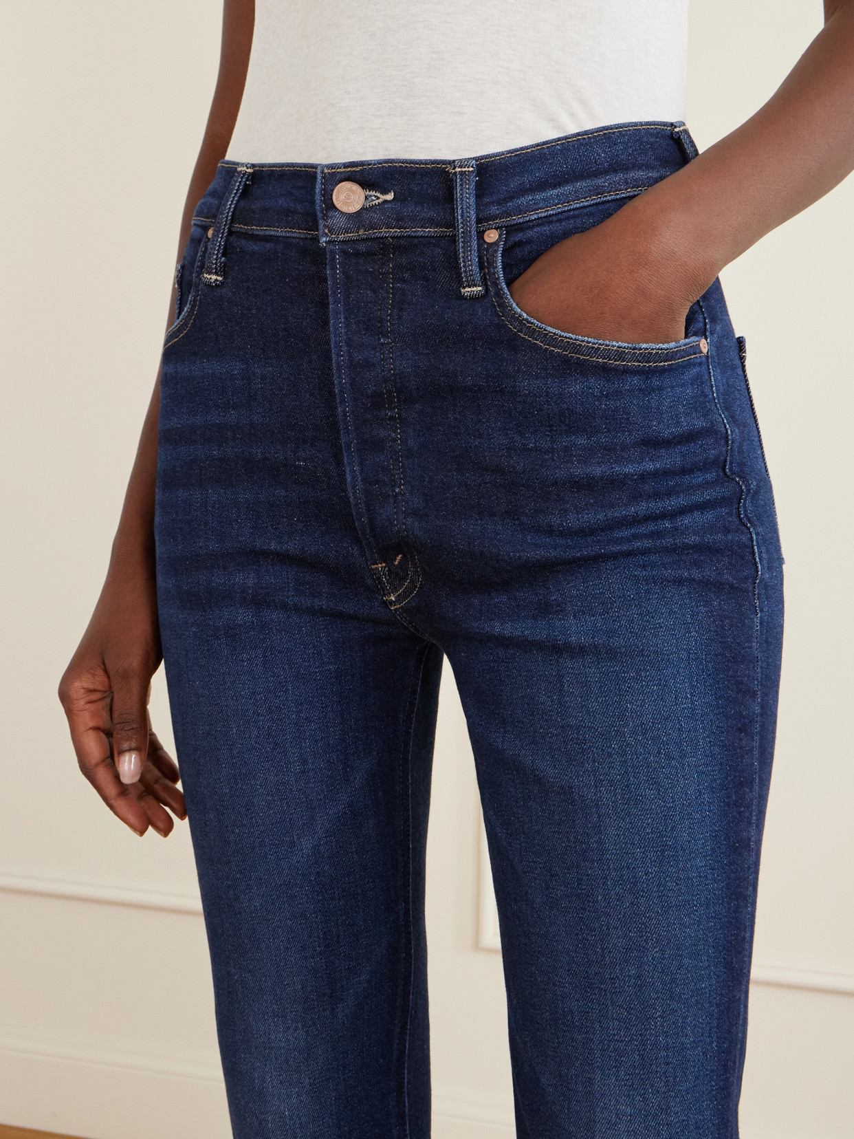 The Tripper Flood High-Waist Flared Jeans