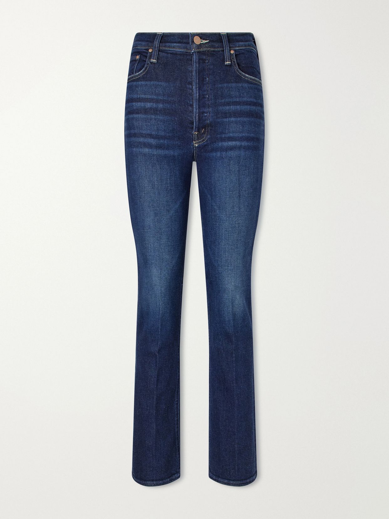 the tripper flood high waist flared jeans