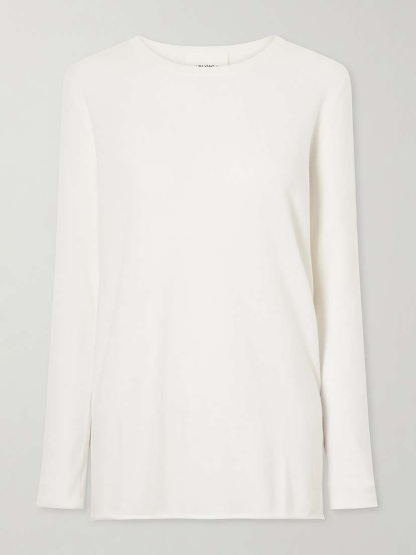 Lisa Yang Maurie & Charlotta Cotton And Cashmere-blend Sweater And Maxi Skirt Set
