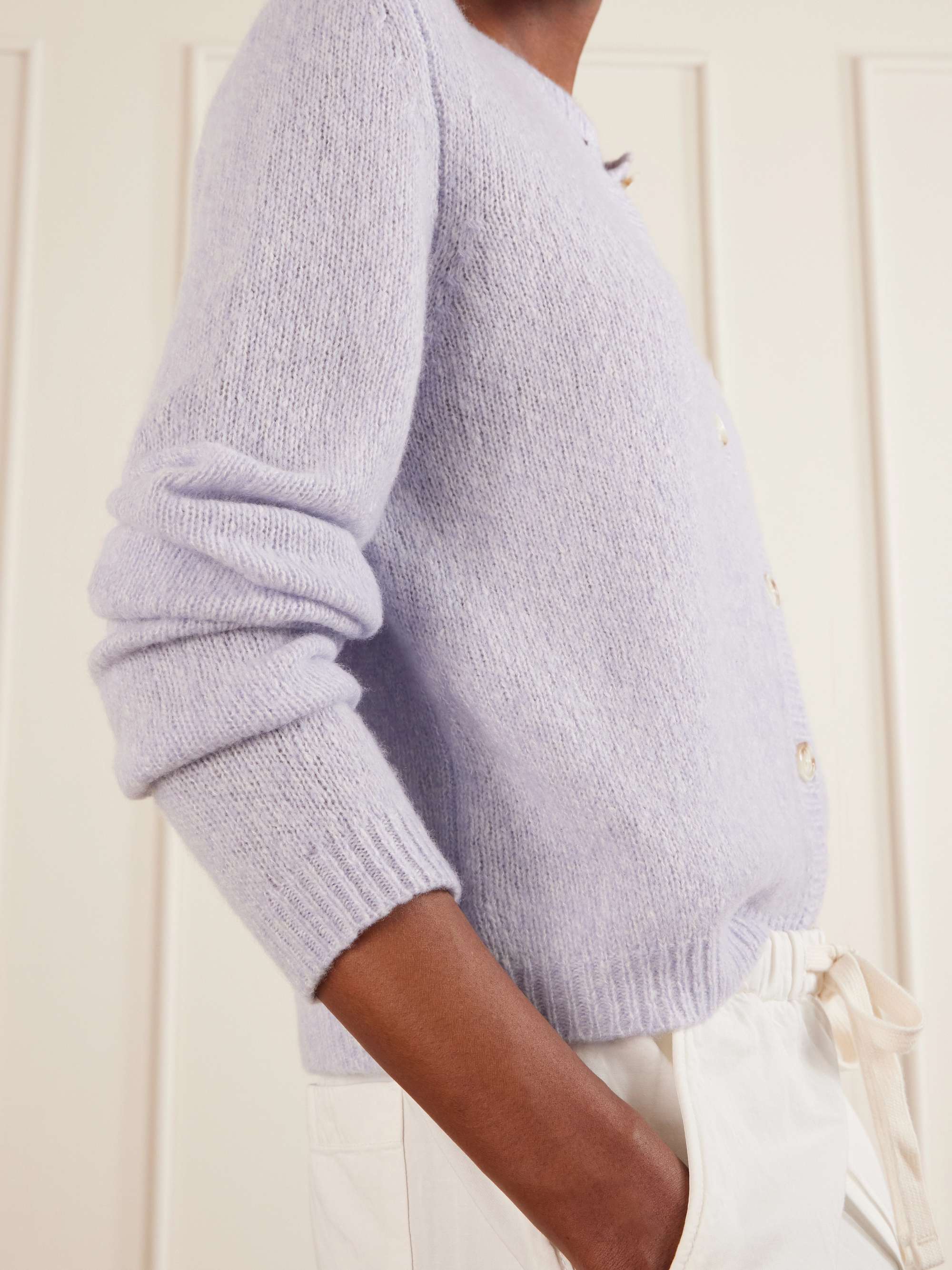 LISA YANG Felicia cashmere and silk-blend cardigan | NET-A-PORTER