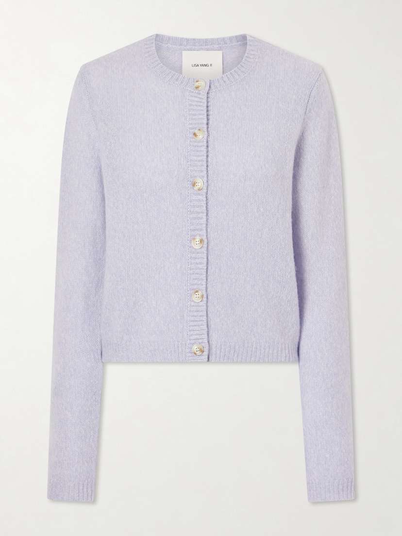Lisa Yang Felicia Cashmere And Silk-blend Cardigan