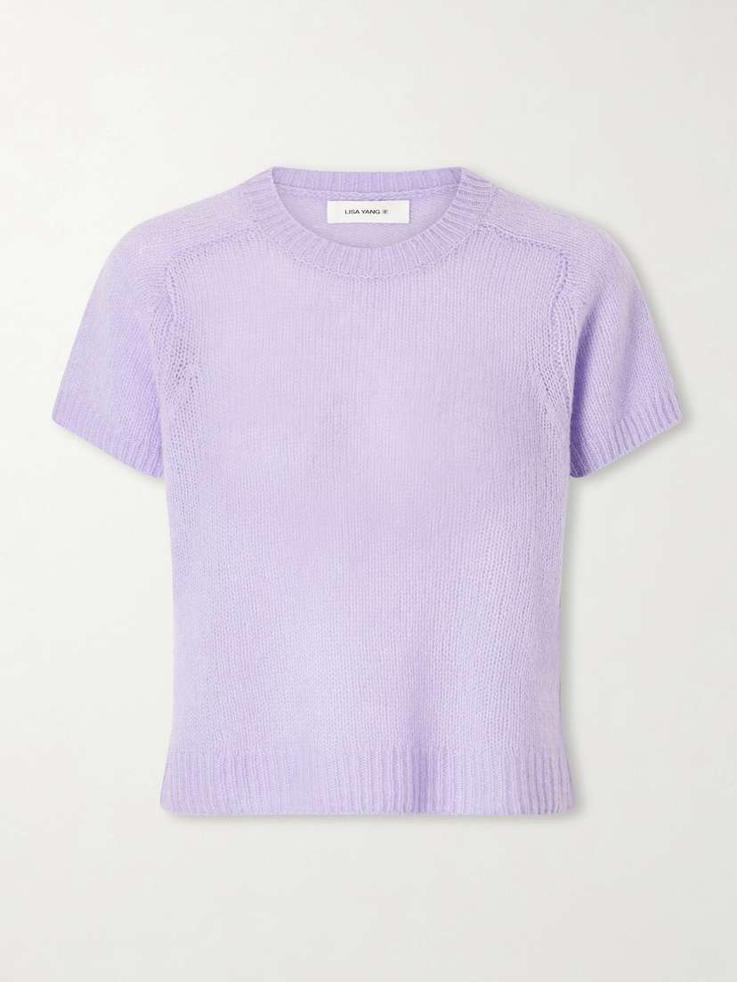 Lisa Yang Siona Cashmere And Silk T-shirt