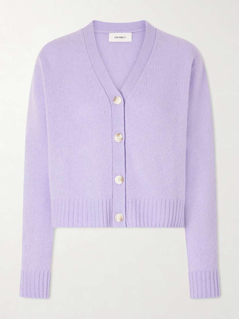 Lisa Yang Marionette Cashmere And Silk-blend Cardigan