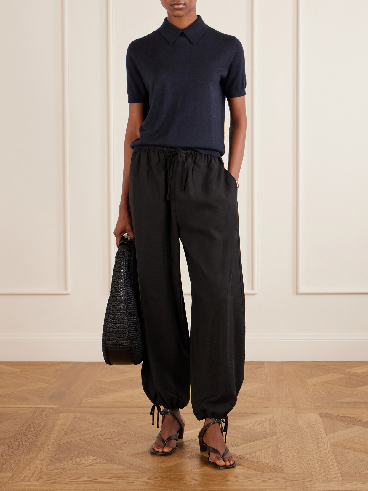 Naara Cashmere Polo T-Shirt